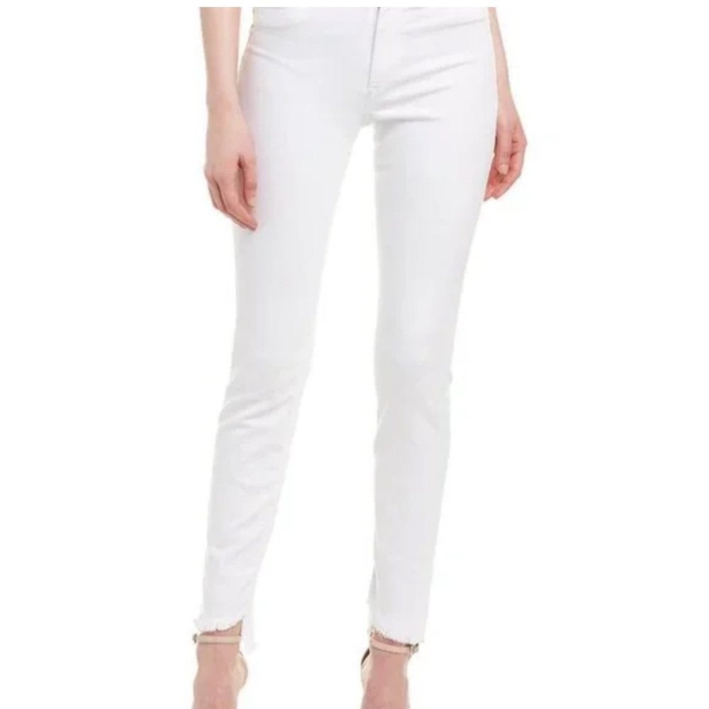 Joes jeans FLAWLESS THE CHARLIE high rise skinny ankle jeans white